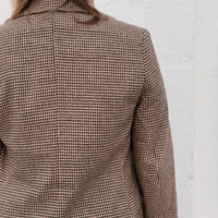 Evan Houndstooth Blazer
