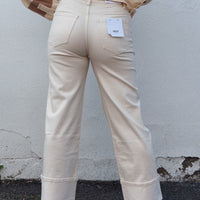 Olivia Cuffed Wide Leg