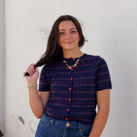 Floral Button Down Cardi