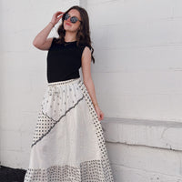 Patchwork Maxi Skirt
