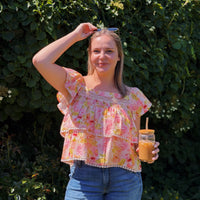 Cottage Rose Top
