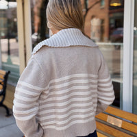 Kovac Cropped Sweater Jacket