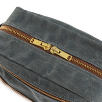Waxed Canvas Dopp Kit
