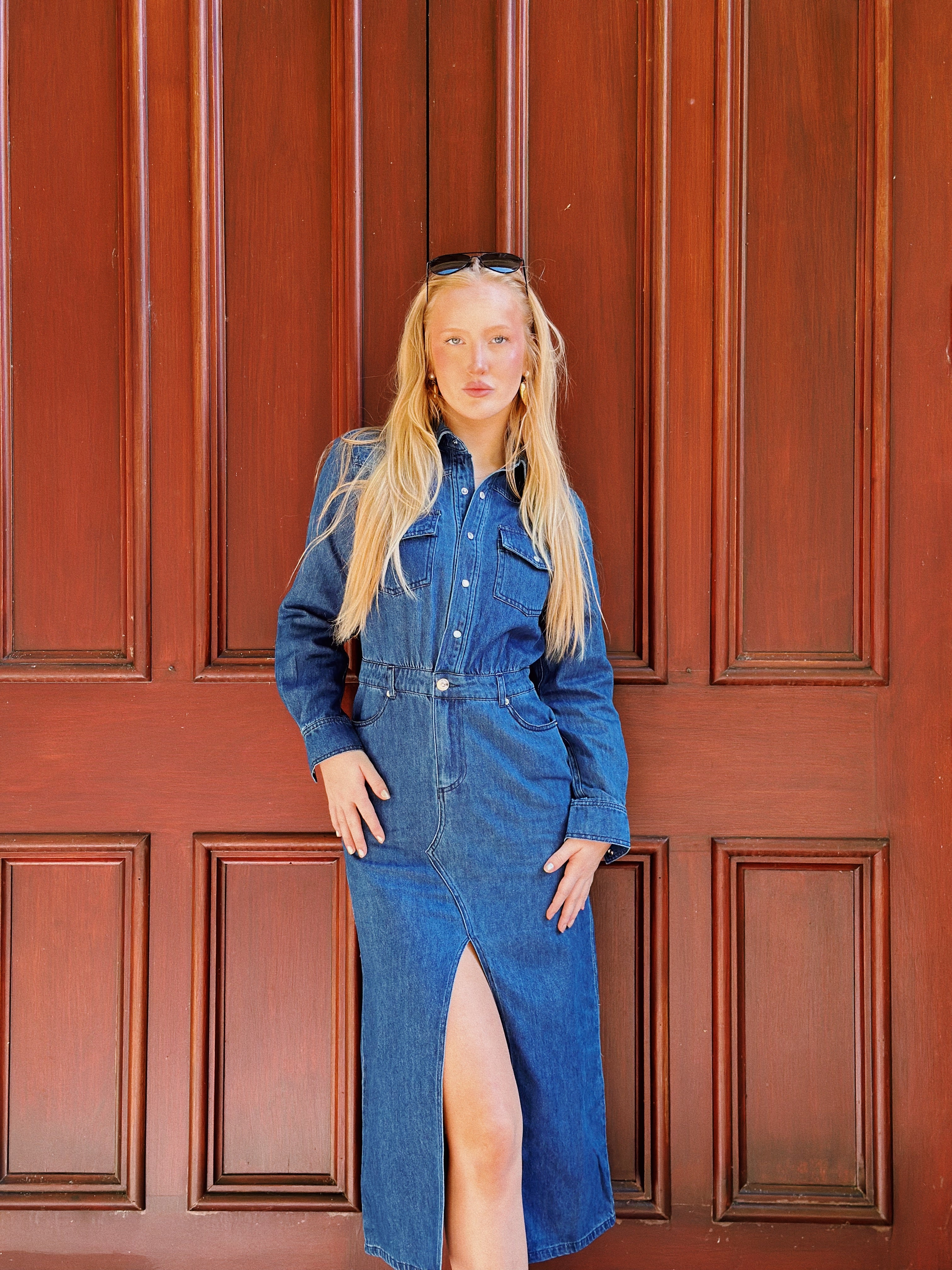 Dakoda Denim Dress Emma + James Dakoda Denim Dress Emma + James