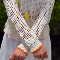 Citrus Mesh Sweater