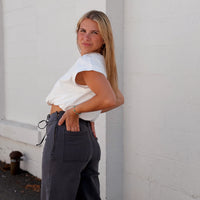 Lace Up Pants