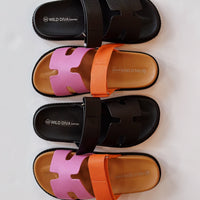Ayo Velcro Slide Sandal