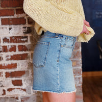 Jane High Rise Long Short: Whiz
