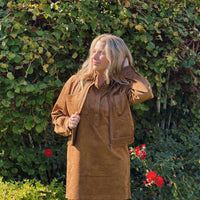 Heritage Faux Suede Jacket