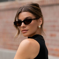 Astra – Women’s Anti-Reflective Narrow Cat-Eye Sunglasses