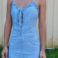 Floral Lace Maxi Dress