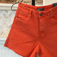 Jane High Rise Short: Tangerine