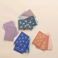 Celestial Notecards: Set of 16