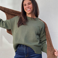 Janet Sweater: Fern Green