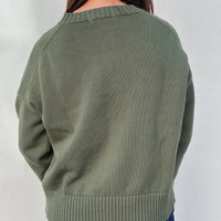 Janet Sweater: Fern Green