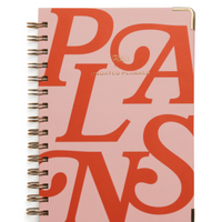 Undated 13 Month Planner