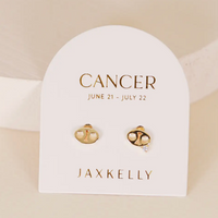 Zodiac Stud Earrings
