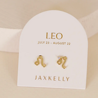 Zodiac Stud Earrings