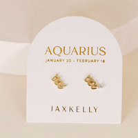 Zodiac Stud Earrings