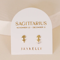 Zodiac Stud Earrings