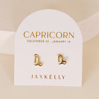 Zodiac Stud Earrings