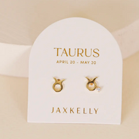 Zodiac Stud Earrings