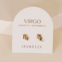 Zodiac Stud Earrings