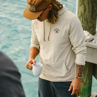Terry Cloth Hoodie: Surfbird
