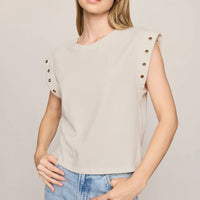 Camino Grommet Tee