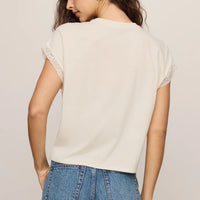 Marika Lace Muscle Tee