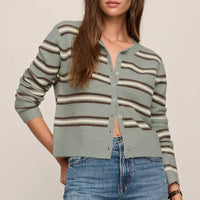 Medina Striped Cardigan