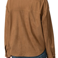 Ellie Faux Suede Jacket