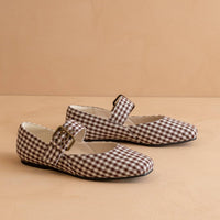 The Soho Gingham Ballet Flat