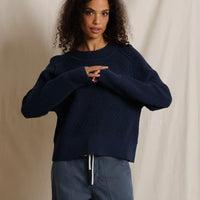 Alexa Sweater: Indigo