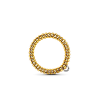 Spiral Hair Coils | Small | Sunset Gold Hair Ties