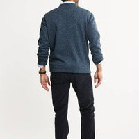 Stretch Sweater Fleece Crewneck