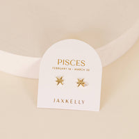 Zodiac Stud Earrings