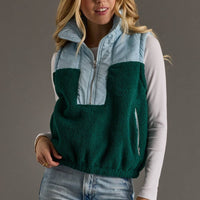 Lt. Blue & Green Vest