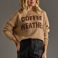 Coffee Weather Lightweight Sweater