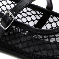 Averona Mesh Mary Jane Flats