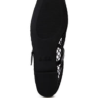 Averona Mesh Mary Jane Flats
