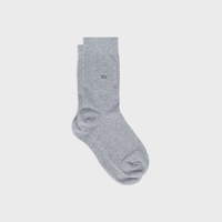 Solid bamboo socks - Light gray