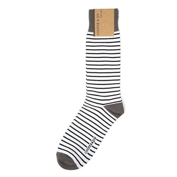 Jin Stripes Crew Socks
