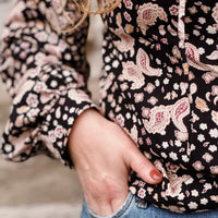 Adella Paisley Top