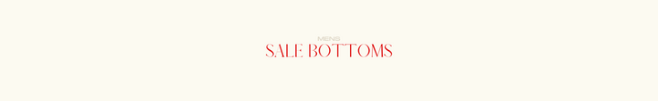 Mens Sale Bottoms
