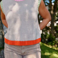 Colorblock Knit Tank