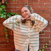 Bellamy Striped Cozy Cardigan