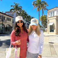 Here for the Fun of it - Baby Blue Corduroy Trucker Hat