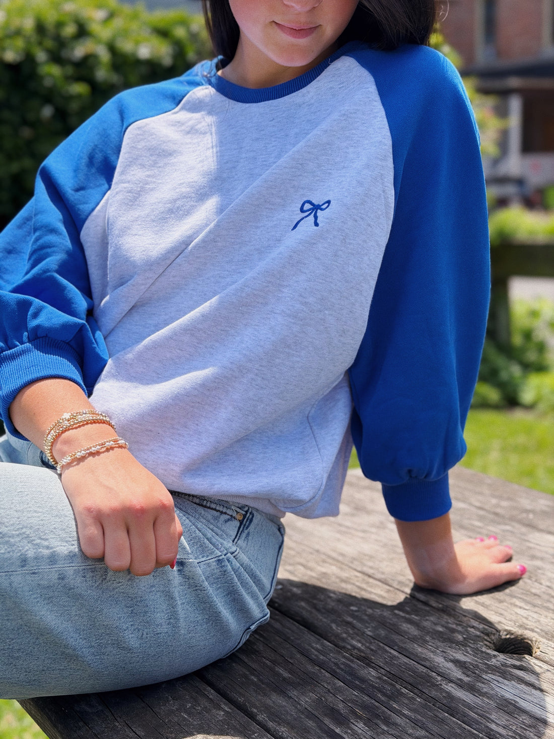 Sweet Varsity Oversized Crew