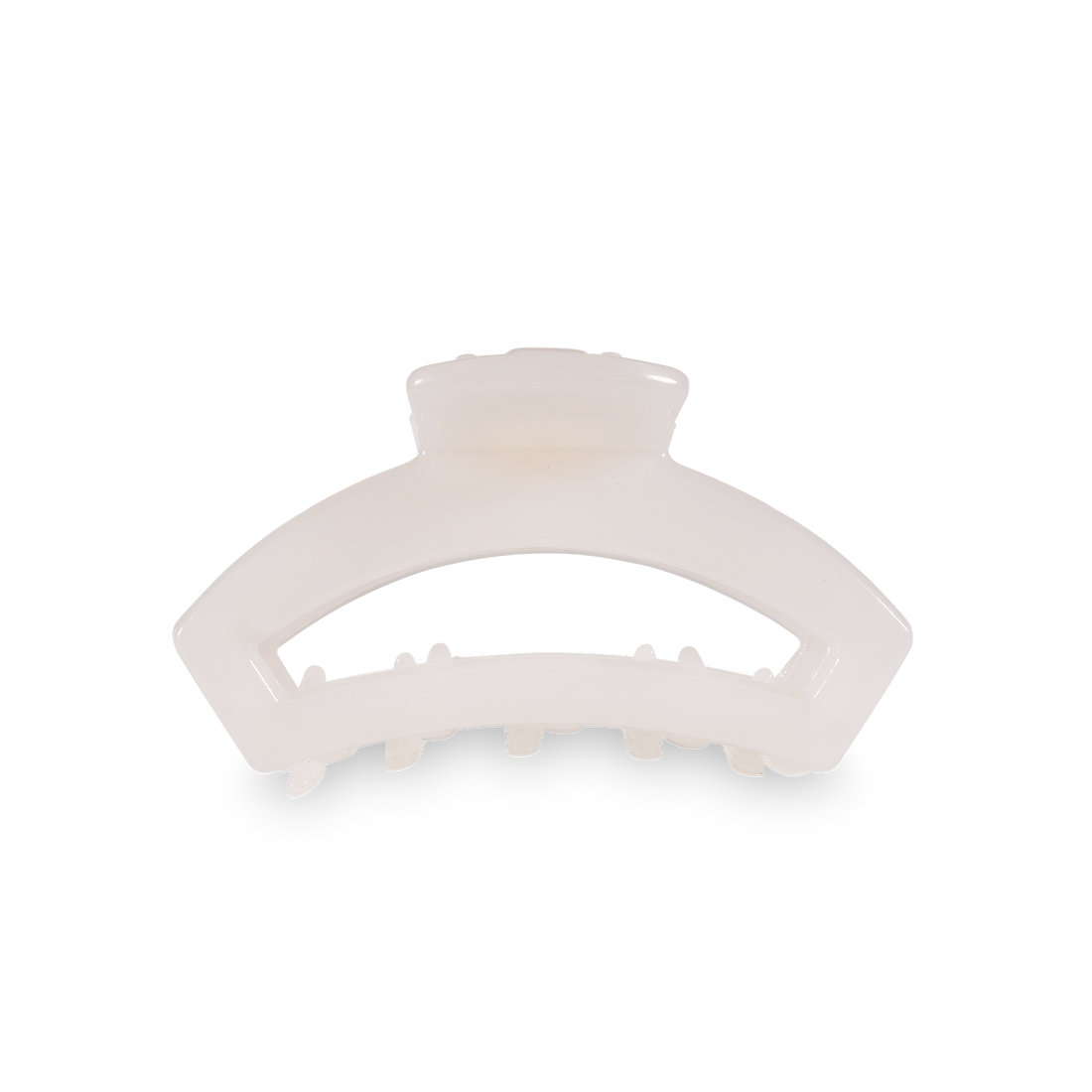 Open Hair Clip | Tiny | Coconut White